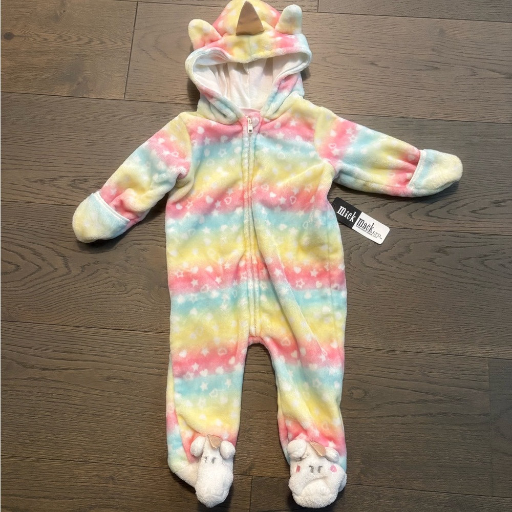 Unicorn warm bundle me 6-9M new with tags